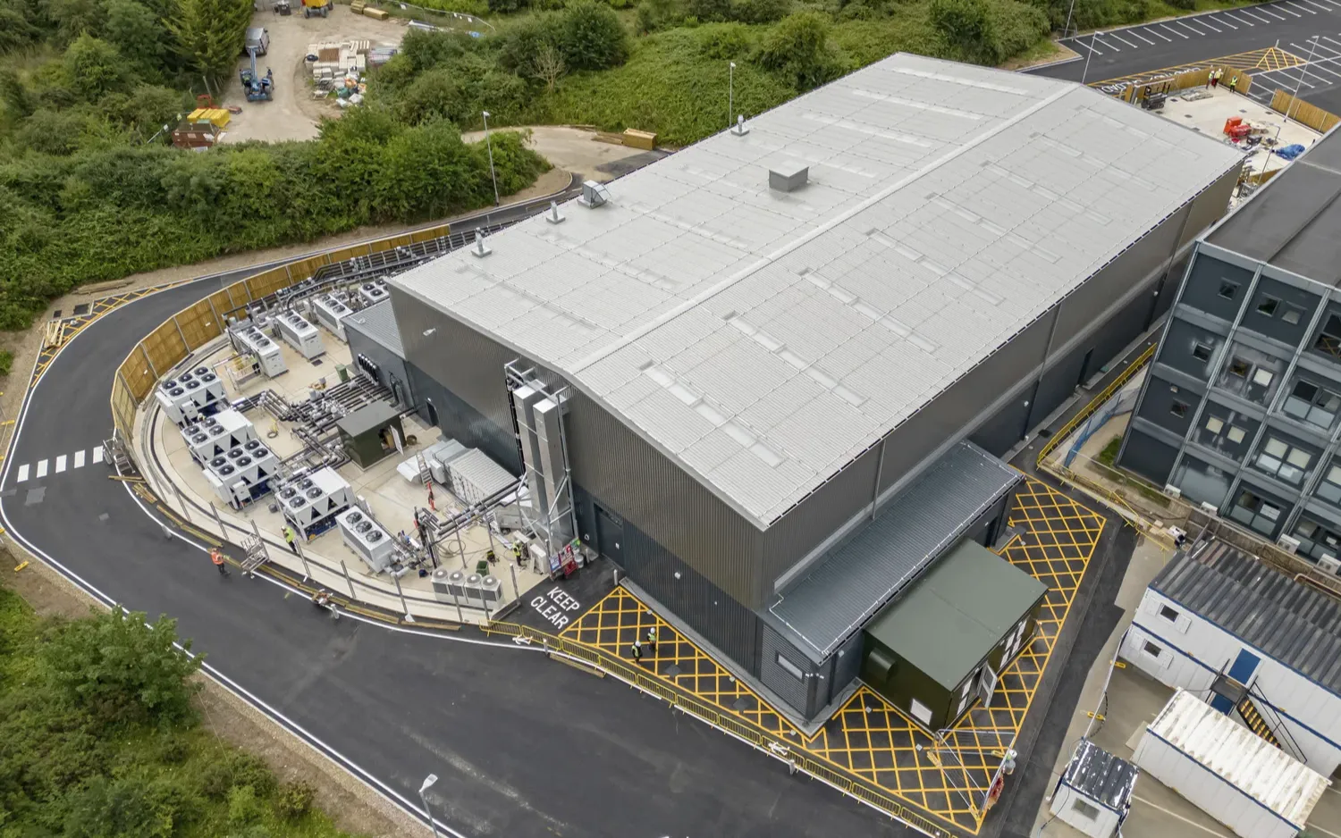 EV battery test facility at Gaydon