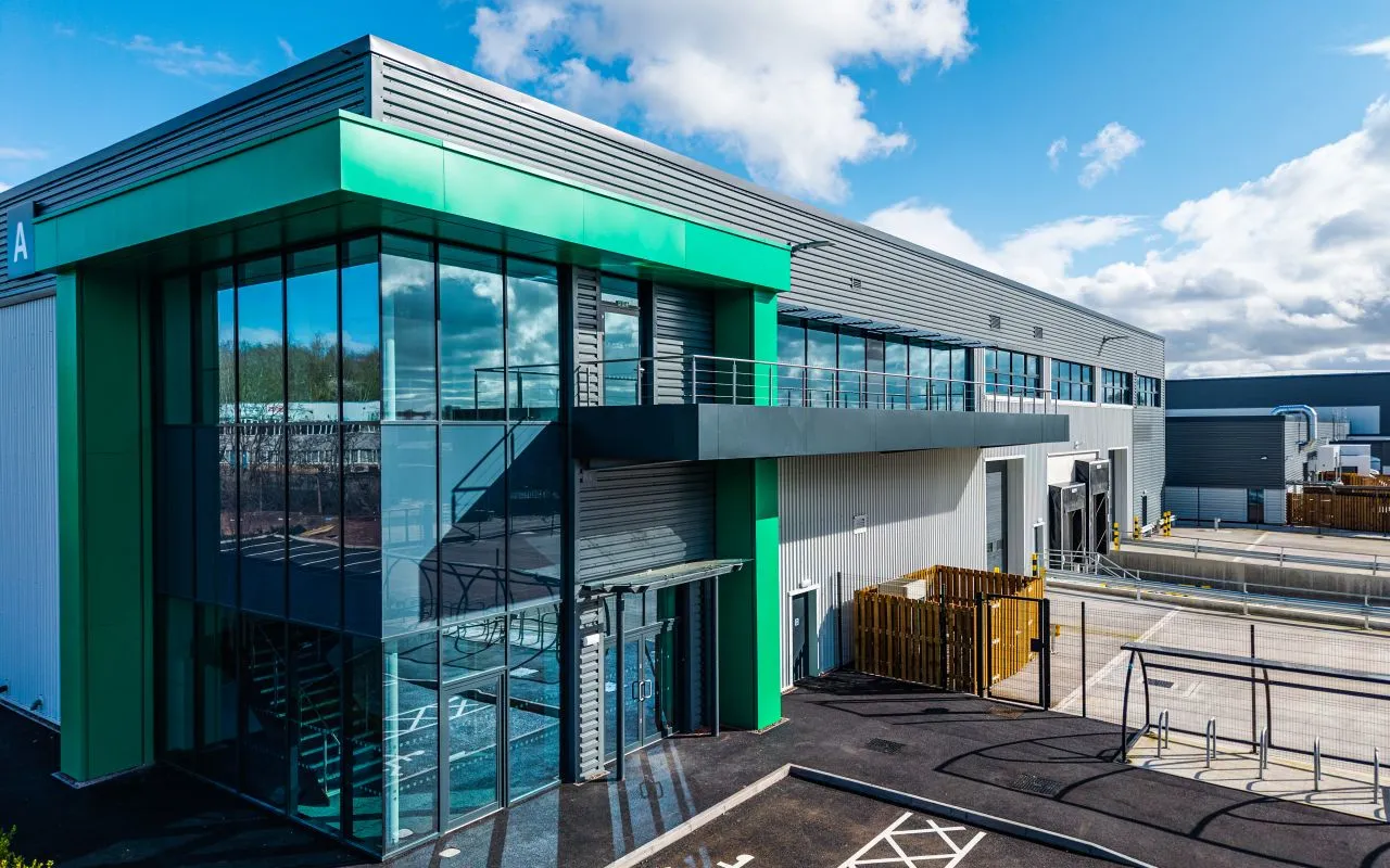 New industrial unit at Greenlight Redditch